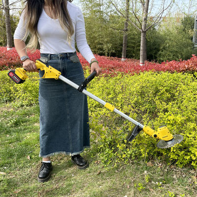 This 21V cordless lawn mower is tested across all four seasons for reliable performance in the field.